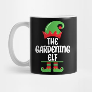 Funny Gardening Gardener Plant Lover The Gardening Elf Mug